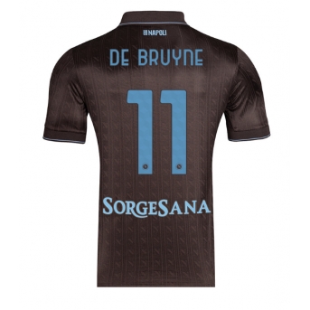 SSC Napoli Kevin De Bruyne #11 Maglia Gara Terza Repliche 2025-26 Maniche Corte